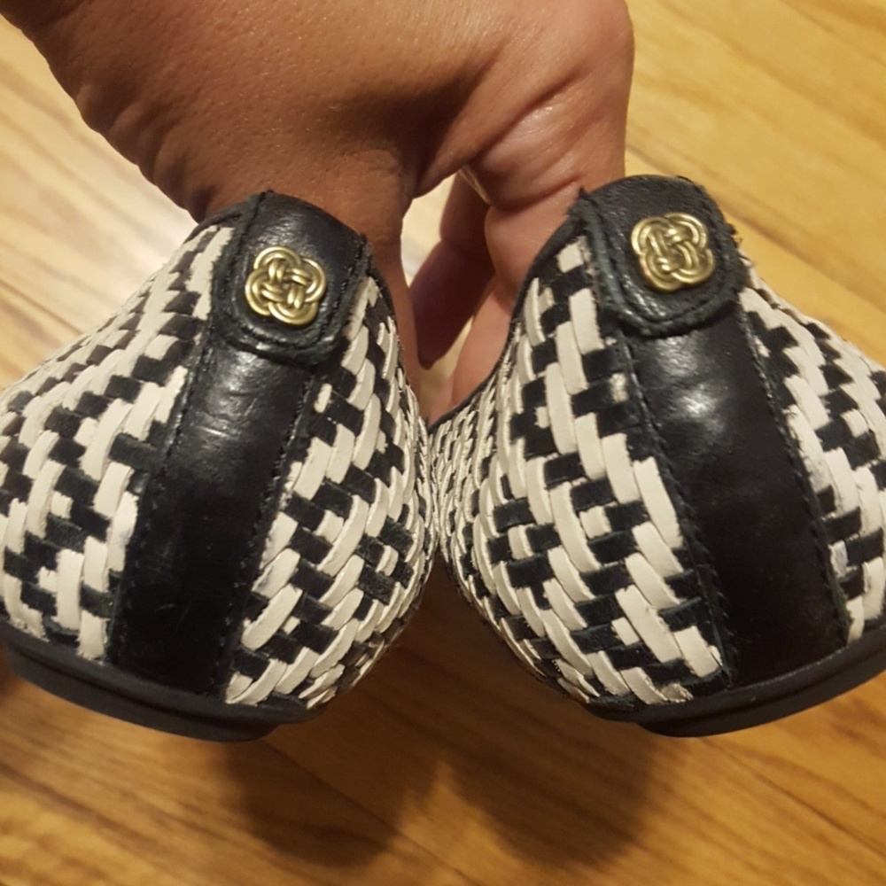 Leather woven flats - Picture 2 of 6
